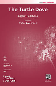 The Turtle Dove SATB choral sheet music cover Thumbnail